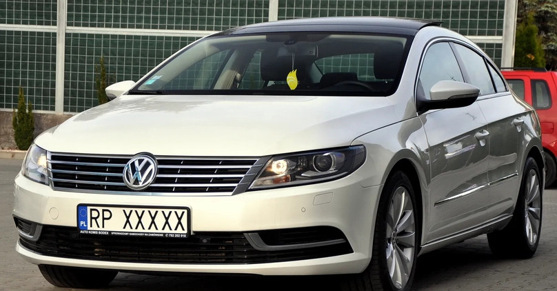 Volkswagen CC cena 55800 przebieg: 225000, rok produkcji 2013 z Rzeszów małe 137